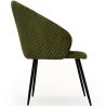 Buy Dining Chair Upholstered in Velvet - Yukon Olive 61449 home delivery