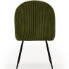 Buy Dining Chair Upholstered in Velvet - Yukon Olive 61449 with a guarantee