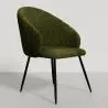 Buy Dining Chair Upholstered in Velvet - Yukon Olive 61449 - prices