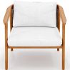 Buy Outdoor Teak Wood Armchair - Aran Natural 61325 - in the EU