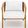 Buy Outdoor Teak Wood Armchair - Aran Natural 61325 - in the EU