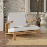 Buy Teak Outdoor Armchair - Audrey  Natural 61456 - prices