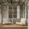 Buy Teak Outdoor Armchair - Audrey  Natural 61456 in the Europe