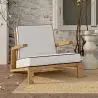 Buy Teak Outdoor Armchair - Audrey  Natural 61456 - prices