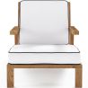 Buy Teak Outdoor Armchair - Audrey  Natural 61456 - in the EU