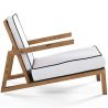 Buy Teak Outdoor Armchair - Audrey  Natural 61456 with a guarantee