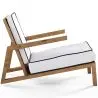 Buy Teak Outdoor Armchair - Audrey  Natural 61456 with a guarantee