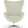 Buy Armchair with armrests - Bouclé upholstery - Bold White 61468 at MyFaktory