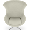 Buy Armchair with armrests - Bouclé upholstery - Bold White 61468 - prices