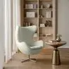 Buy Armchair with armrests - Bouclé upholstery - Bold White 61468 - prices