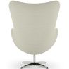 Buy Armchair with armrests - Bouclé upholstery - Bold White 61468 home delivery