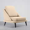 Buy Velvet Upholstered Armchair - Scandinavian Style - Luxe Plaza White 61479 at MyFaktory