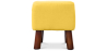 Buy Jonah scandinavian style Footstool - Fabric Yellow 55340 - in the EU