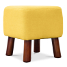Buy Jonah scandinavian style Footstool - Fabric Yellow 55340 at MyFaktory
