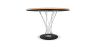 Buy Dining Table Round Wooden with Steel Legs – Jany White 16314 - in the EU
