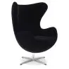 Buy Armchair with armrests - Fabric upholstery - Bold Black 13412 at MyFaktory