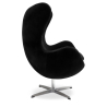 Buy Armchair with armrests - Fabric upholstery - Brun Black 13412 at MyFaktory