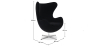 Buy Armchair with armrests - Fabric upholstery - Bold Black 13412 - in the EU
