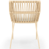 Buy Beige Outdoor Chair - Rope - Dexter Beige 61469 with a guarantee