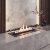 Buy Decorative Electric Fireplace with Water Vapor Flame - 50 cm Black 61519 - prices