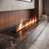 Buy Decorative Electric Fireplace with Water Vapor Flame - 120 cm Black 61524 - prices