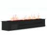 Buy Decorative Electric Fireplace with Water Vapor Flame - 140 cm Black 61525 with a guarantee