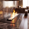 Buy Decorative Electric Fireplace with Water Vapor Flame - 140 cm Black 61525 - prices