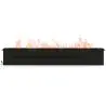 Buy Decorative Electric Fireplace with Water Vapor Flame - 220 cm Black 61530 at MyFaktory
