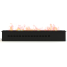 Buy Decorative Electric Fireplace with Water Vapor Flame - 250 cm Black 61532 at MyFaktory