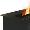 Buy Decorative Electric Fireplace with Water Vapor Flame - 280 cm Black 61534 - in the EU