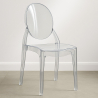 Buy Dining Chair Transparent - Victoria Ghost Style Transparent 61536 - prices