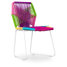 Buy Tropical Garden chair - White Legs Multicolour 58534 at MyFaktory