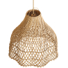 Buy Boho Style Rattan Pendant Lamp - Amra Natural 61381 at MyFaktory