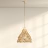 Buy Boho Style Rattan Pendant Lamp - Amra Natural 61381 - prices