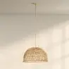 Buy Rattan Pendant Lamp - Boho Bali - Yamly Natural 61382 at MyFaktory