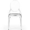 Buy Pack of 2 Dining Chairs Transparent - Victoria Ghost Style Transparent 61554 - prices