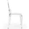 Buy Pack of 2 Dining Chairs Transparent - Victoria Ghost Style Transparent 61554 home delivery
