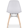 Buy Dining Chair - Scandinavian Design - Wooden Legs - Lumi White 61559 with a guarantee