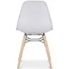 Buy Dining Chair - Scandinavian Design - Wooden Legs - Lumi White 61559 with a guarantee