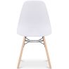 Buy Dining Chair - Scandinavian Design - Wooden Legs - Lumi White 61559 - in the EU