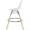 Buy Scandinavian Design Bar Stool - Wooden Legs - Lumi White 61560 with a guarantee