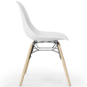 Buy Dining Chair - Scandinavian Design - Wooden Legs - Pack of 2 - Lumi White 61564 in the Europe