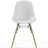 Buy Dining Chair - Scandinavian Design - Wooden Legs - Pack of 2 - Lumi White 61564 in the Europe