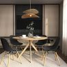 Buy Dining Chair - Scandinavian Design - Wooden Legs - Pack of 4 - Lumi White 61566 at MyFaktory