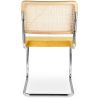 Buy Dining Chair - Upholstered in Velvet - Wood and Rattan - New Edition - Wanda Dark green 61591 home delivery