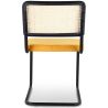 Buy Dining Chair - Upholstered in Velvet - Wood & Rattan - New Edition - Nema Mustard 61590 home delivery
