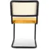 Buy Dining Chair - Upholstered in Velvet - Wood & Rattan - New Edition - Nema Mustard 61590 with a guarantee