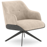Buy Modern Upholstered Armchair Mid-Century Style - Courtin White 61581 at MyFaktory