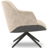 Buy Modern Upholstered Armchair Mid-Century Style - Courtin White 61581 in the Europe