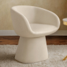 Buy Modern Armchair in Contemporary Style - For Hotel and Restaurant Decoration - Fantone White 61583 - prices